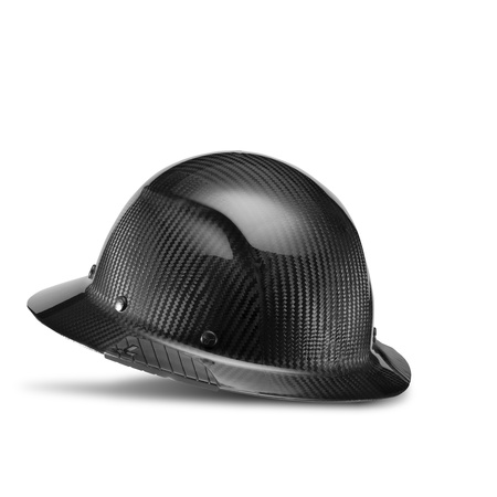 Dax Hard Hats Full Brim Hard Hat, Black HDC-15KG